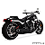 Escapamento Vance & Hines Hi-Output Short 2 Into 1 - Preto - Softail Breakout 2013 - 2017 - Imagem 1