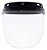 Viseira  Bubble Universal com Aba e Flip - Cor Cristal - Imagem 1