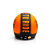 Capacete Aberto Lucca Mod. Sublime Route 66 - Customizado por MTX Imports - Cor Laranja com faixa Preta Fosco - Imagem 5