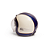 Capacete Aberto Lucca Mod. Sublime - Customizado por MTX Imports - Royal Enfield Azul & Branco - Imagem 3