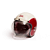 Capacete Aberto Lucca Mod. Sublime - Customizado por MTX Imports - Royal Enfield Vermelho & Branco - Imagem 1