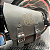 Bolsa de Balança Couro Logo Route 66 - Laser - Preta  - Softail Tds. Anos - Imagem 2