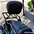 Sissy Bar Destacavel Preto Brilho Rasante Tubular Softail Low Rider S 2018 - 2025 - Imagem 1