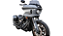 Parabrisa 8" fumê escuro - Klock Werks HD - Softail Low Rider ST 2022-2025 - Imagem 2