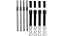 Kit de Varetas Ajustáveis Quickee S&S Cycle com Capa Preto Brilho Twin Cam 1999-2017 - Imagem 1