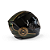 Capacete Escamoteável Lucca Mod. Rider One 1 - Customizado por MTX Imports - Royal Enfield Verde Preto e Dourado - Imagem 2