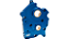 Placa De Comando Harley Davidson M8 Azul - 2017-2020 - S&S Cycle - Imagem 1