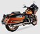 Escapamento 2 Into 1  Vance & Hines PCX™ Mod. Supersport - Escovado - Touring 2017 - 2025 - Imagem 2