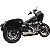 Escapamento Bassani 2 em 1 Mod. Ripper com silenciador tipo Megafone - Curto - Stainless - M8 Softail 2025 - Imagem 2