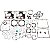 Kit de juntas do motor Twin Cam para motocicletas Harley-Davidson - James Gasket - Imagem 1