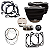Big Bore S&S Cycle 129" Kit Cilindro para motores Harley Milwaukee-Eight 107" (2017-2026) - Preto Texturizado - Imagem 1