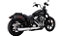 Ponteira 4´´ Vance & Hines  Twin Slash - Cromada - Softail 2025 - 2026 - Imagem 1