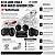 Kit Completo de áudio Rockford Fosgate Stage 3 (1000w) para Harley Street Glide FLHX / Road Glide FLTRX 2024-2026 - Imagem 1