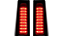 Acabamento em LED do Vão dos Alforges Custom Dynamics ProBEAM® - Preto Lente Fumê para Harley Touring 2024-2026 - Imagem 1