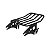 Bagageiro Wings Rack Classic Sem Docking Preto Brilho - Touring 2009 - 2026 - Imagem 1