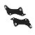 Conjunto Realocador de Dockings Wings Custom Preto para Harley Davidson Touring 2014-2026 - Imagem 1