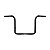 Guidão Wings Custom Ape Hanger Classic Robust 1 1/4 - 14" Preto Brilho para Harley Davidson Touring Street Glide 2025+ - Imagem 2