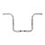 Guidão Wings Custom Ape Hanger Classic Robust 1 1/4 Polegada 12" Inox Polido para Harley Davidson Touring Street Glide 2 - Imagem 2