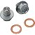 Kit de Plug 10mm Vance & Hines p/ a Entrada do Sensor da Sonda Lambda (O2) - 1861-0678 - Imagem 1