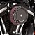 Filtro de Ar Preto modelo Big Sucker Stage I Round Beleved- Softail 18 - Arlen Ness - Imagem 3