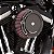 Filtro de Ar Preto modelo Big Sucker Stage I Round Beleved- Softail 18 - Arlen Ness - Imagem 4
