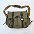 Bolsas Laterais em Lona Roll em lona de laptop & viagem - Green - Imagem 1