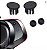 Tampões para Furos de Espelho Harley-Davidson CVO Street Glide 2023–2024 – Par (Acabamento Preto) - Imagem 1