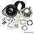 Filtro de ar modelo Teardrop preto para Harley Davidson (Sportster) - S&S Cycle - Imagem 1