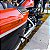 Protetor de Alforge Wings Custom Rebel Shield Preto Brilho para Harley Davidson Touring 2014-2026 - Imagem 2