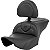 Banco Roadsofa 2 Lugares com Encosto Costura Preta para Harley Touring 24-26– Saddlemen - Imagem 1