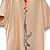Camiseta Feminina Baby Look Kalash & Rose Nude Camurça - Imagem 3