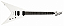 Guitarra 6 Cordas S by Solar VB4.6W branca fosca flying V Indonesia - Imagem 1