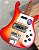 Contrabaixo Rickenbacker 4003S Mono Fireglo ano 2025 hardcase (seminovo) - Imagem 1