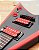 Guitarra 6 Cordas S by Solar VB4.6C preta Norris edition red - Imagem 7