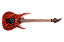 (Chop Shop) Guitarra elétrica 6c Solar AB1.6FR Pyro Rojo hardcase IW24080635 - Imagem 1