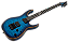 Guitarra elétrica 6 cordas Solar S1.6AQOB Quilted Ocean Blue Burst - Imagem 3