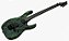 Guitarra elétrica 6 cordas Solar A1.6FRCLN Black Lemon Neon Canibalismo - Imagem 3