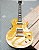 Guitarra Vintage Les Paul V100 Paradise Zerada Destro Amarelo Ébano - Imagem 3