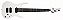 Guitarra 7 Cordas S by Solar AB4.7W branca fosca barítona Indonésia (Pré-venda) - Imagem 1