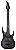 Guitarra elétrica 7 cordas Solar A1.7RHFBB Flame Black Burst Matte - Imagem 4