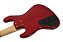 Contrabaixo Swing guitars G7V Jazz 5c American Alder Red Burst - Imagem 4