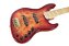 Contrabaixo Swing guitars G7V Jazz 5c American Alder Red Burst - Imagem 2