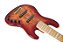 Contrabaixo Swing guitars G7V Jazz 5c American Alder Red Burst - Imagem 3