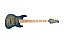 Contrabaixo Swing guitars G7V Jazz 5c American Alder Aqua Burl - Imagem 1