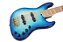Contrabaixo Swing guitars G7V Jazz 5c American Alder Aqua Quilted - Imagem 2