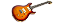Guitarra elétrica 6c Sire Larry Carlton Q7 Tobacco Sunburst - Imagem 3