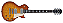 Guitarra elétrica 6c Sire Larry Carlton L7 New Gen Amber Burst - Imagem 1