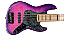 Swing guitars Jazz Deluxe 5c American Alder Purple Flamed Maple - Imagem 2