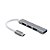 Cabo OTG Hub Tipo-C Para 3 USB 2.0 e 1 USB 3.0 Thunderbolt - Imagem 2