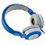 Fone de Ouvido Headphone Com Fio Cinza/Azul P3 - Dazz Moove - Imagem 2